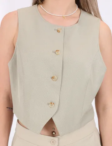 Vesta Vero Moda, verde