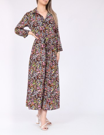 Rochie medie Pieces, mix culori