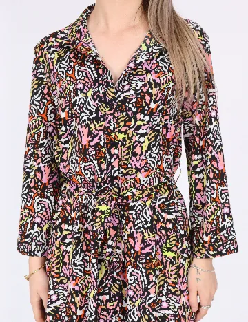Rochie medie Pieces, mix culori