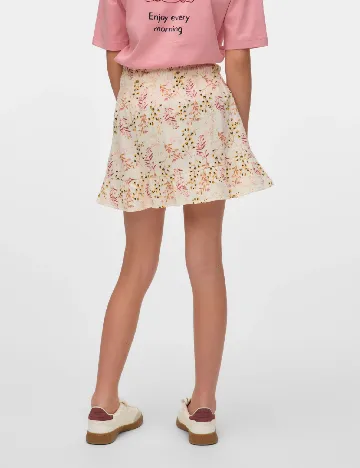 Fusta Vero Moda Kids, crem Crem