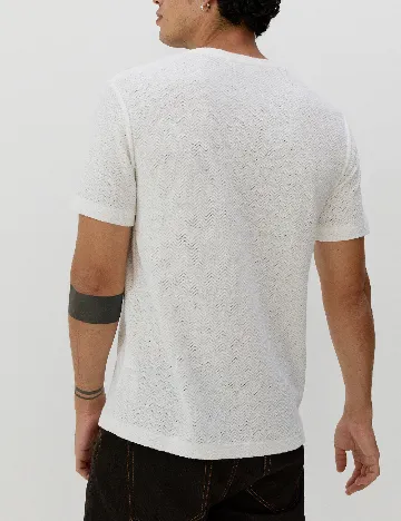 Tricou Reserved, alb