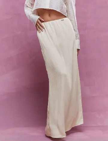 Fusta Missguided, ecru