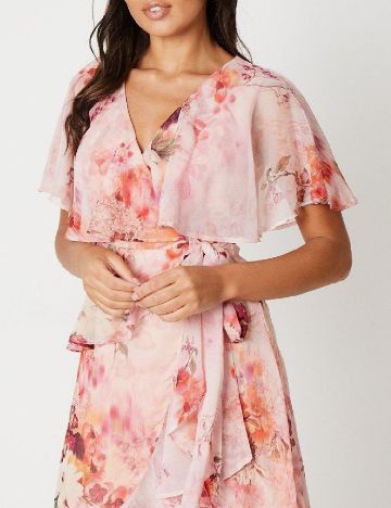 Rochie medie Coast, piersica