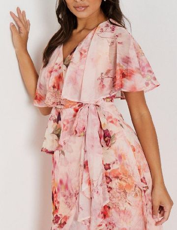 Rochie medie Coast, piersica