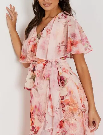 Rochie medie Coast, piersica