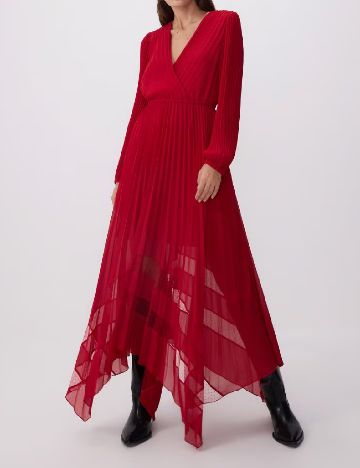 Rochie medie Reserved, rosu