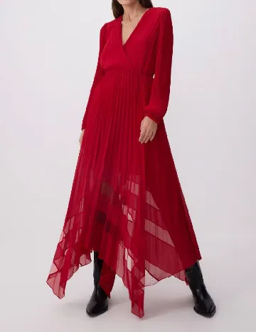 Rochie medie Reserved, rosu