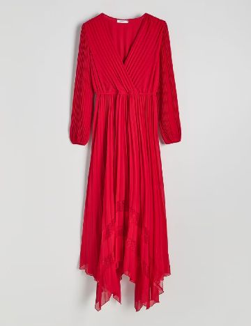 Rochie medie Reserved, rosu