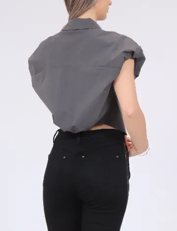 Camasa Vero Moda, gri