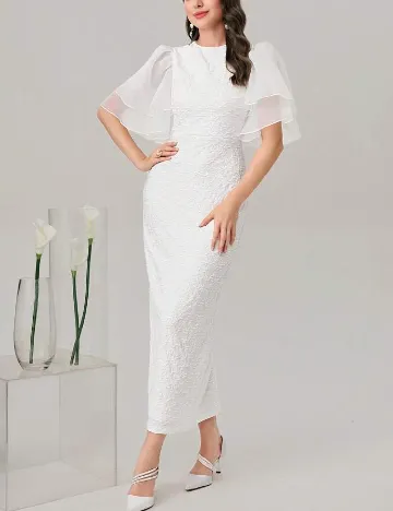 Rochie lunga SHEIN, alb