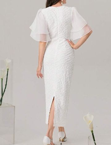 Rochie lunga SHEIN, alb