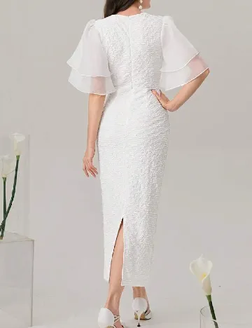 Rochie lunga SHEIN, alb