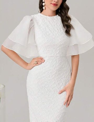 Rochie lunga SHEIN, alb