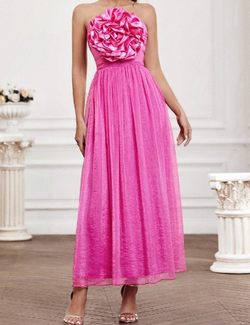 Rochie lunga SHEIN, roz