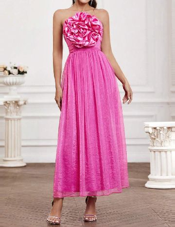 Rochie lunga SHEIN, roz