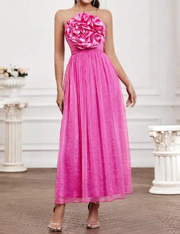Rochie lunga SHEIN, roz