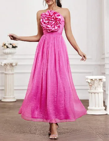 Rochie lunga SHEIN, roz