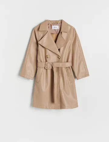 Trench Reserved, maro deschis Maro