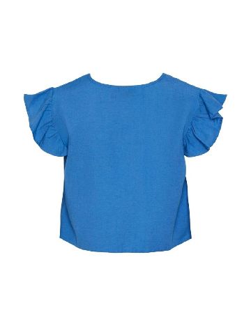 Bluza Pieces, albastru