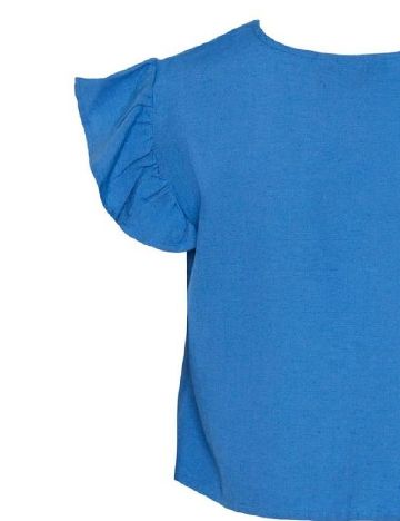 Bluza Pieces, albastru