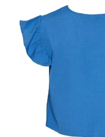 Bluza Pieces, albastru