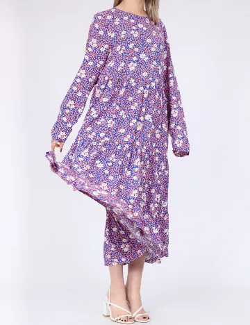 Rochie medie Pieces, mix culori