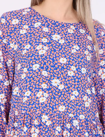 Rochie medie Pieces, mix culori