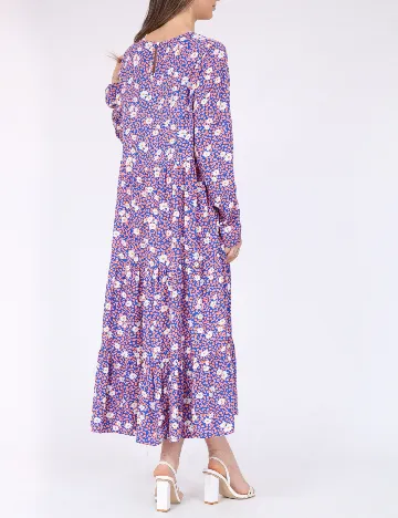 Rochie medie Pieces, mix culori