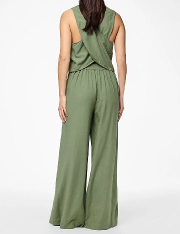 Pantaloni Pieces, verde