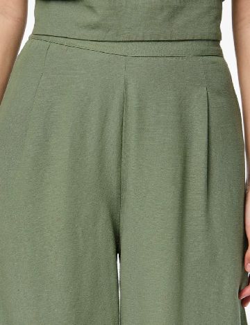 Pantaloni Pieces, verde