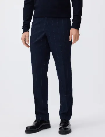 Pantaloni Reserved, bleumarin