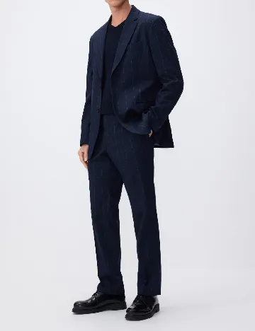 Pantaloni Reserved, bleumarin