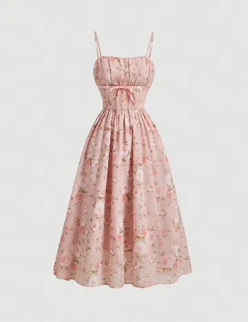 Rochie medie SHEIN, roz