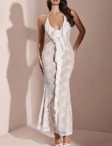 Rochie lunga SHEIN, alb