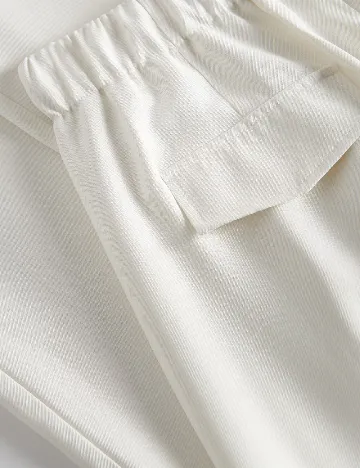 Pantaloni Reserved, ecru