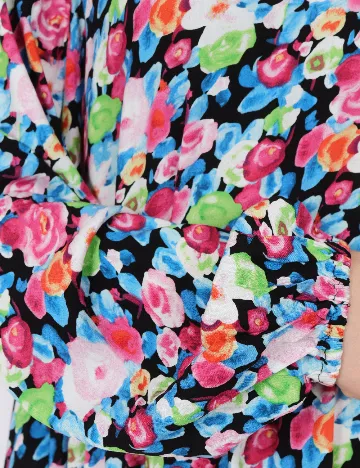 Rochie scurta Pieces, floral print