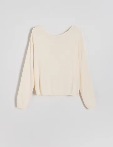 Bluza Reserved, crem