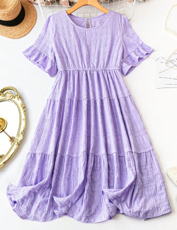 Rochie scurta SHEIN CURVE, mov