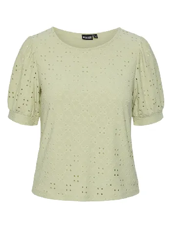 Bluza Pieces, verde