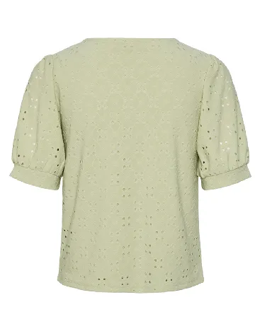 Bluza Pieces, verde