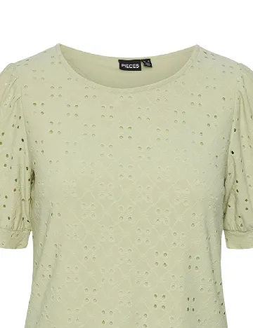 Bluza Pieces, verde