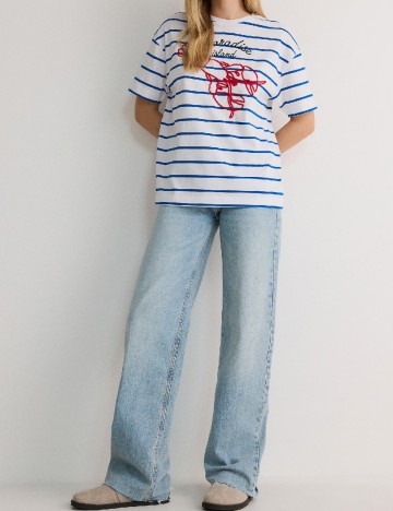 Tricou Reserved, alb