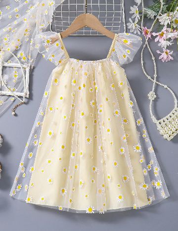 Rochie Shein Kids, crem