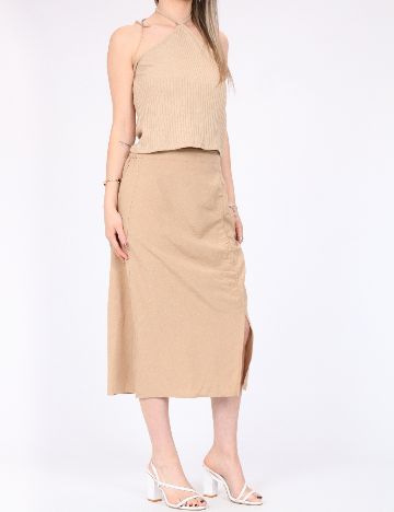 Top Pieces, maro deschis