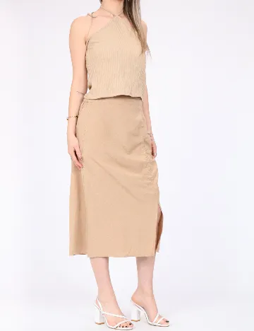 Top Pieces, maro deschis