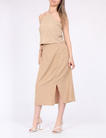 Top Pieces, maro deschis