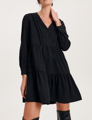 Rochie scurta Reserved, negru