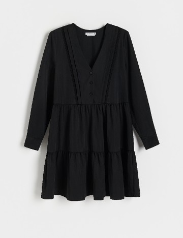 Rochie scurta Reserved, negru