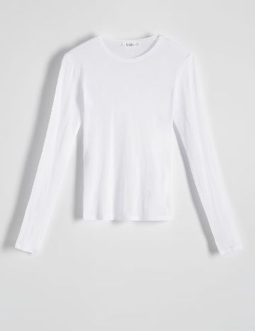 Bluza Reserved, alb