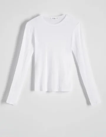 Bluza Reserved, alb